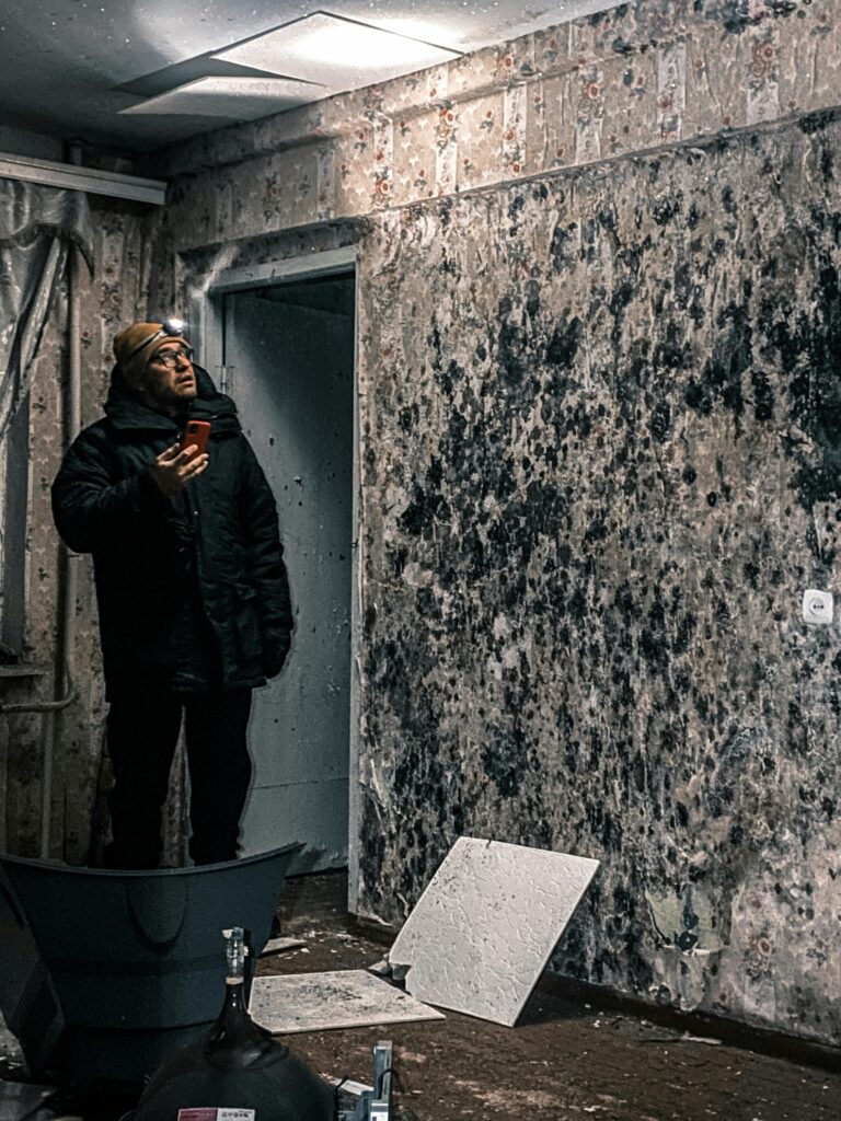 Restoration Services Mold Damage to home