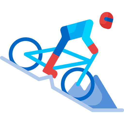 Personal Injury Lawyer bicycle accident cycling blue