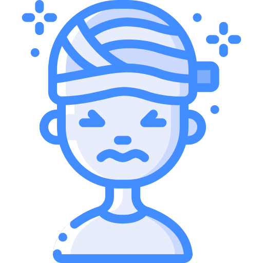 Personal Injury Lawyer brain injury blue