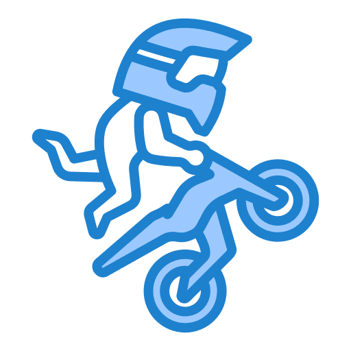 Personal Injury Lawyer motorcycle accident blue