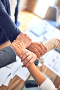 Insurance Services Support persons hands